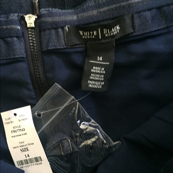 White House Black Market strapless dress - Picture 4 of 4